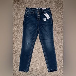NWT Old Navy Super Skinny High Rise Rockstar Ankle Length Jeans Sz 10
